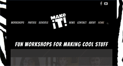 Desktop Screenshot of makeitworkshops.com