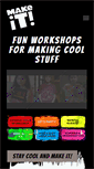Mobile Screenshot of makeitworkshops.com