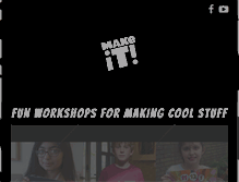 Tablet Screenshot of makeitworkshops.com